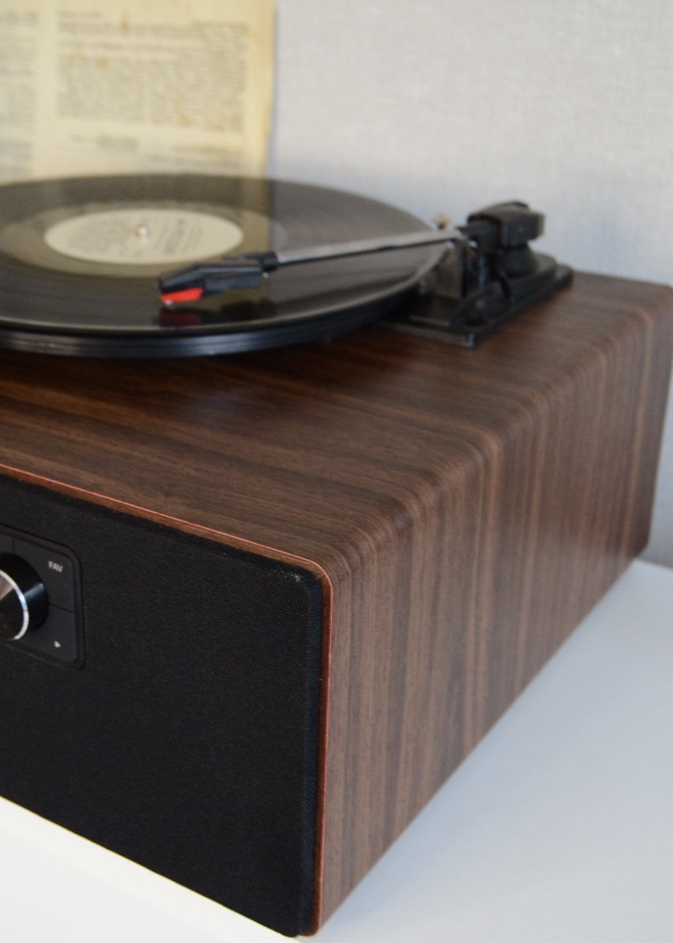 Вініловий програвач Auna Cube Wood з Bluetooth, USB, FM, DAB, WiFi, інтернет-радіо - Зображення 13