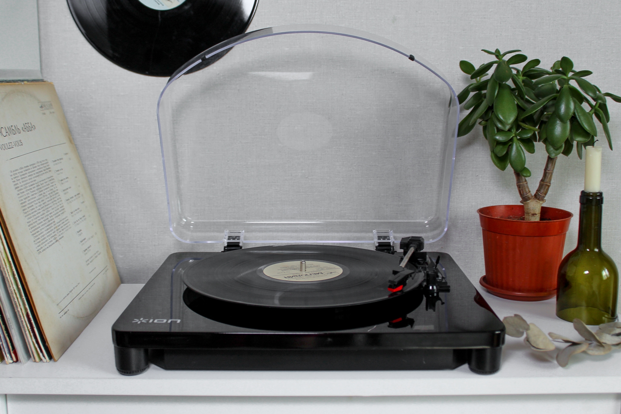 Вініловий програвач ION Air LP Black з Bluetooth УЦІНКА - Зображення 8
