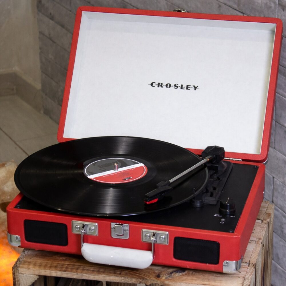 Вініловий програвач Crosley Cruiser Bluetooth Red Уцінка