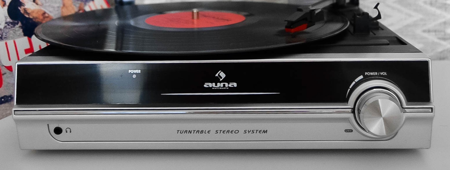 Програвач вінілу Auna TBA-928, вініловий програвач з вбудованими колонками Уцінка - Зображення 7