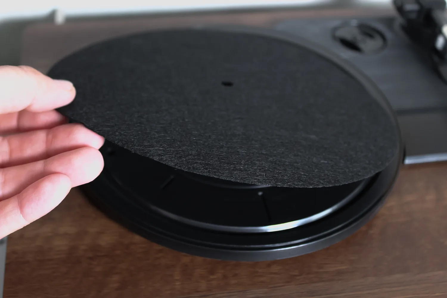 Вініловий програвач Fenton TT Classic Simple Wood з Bluetooth - Зображення 2