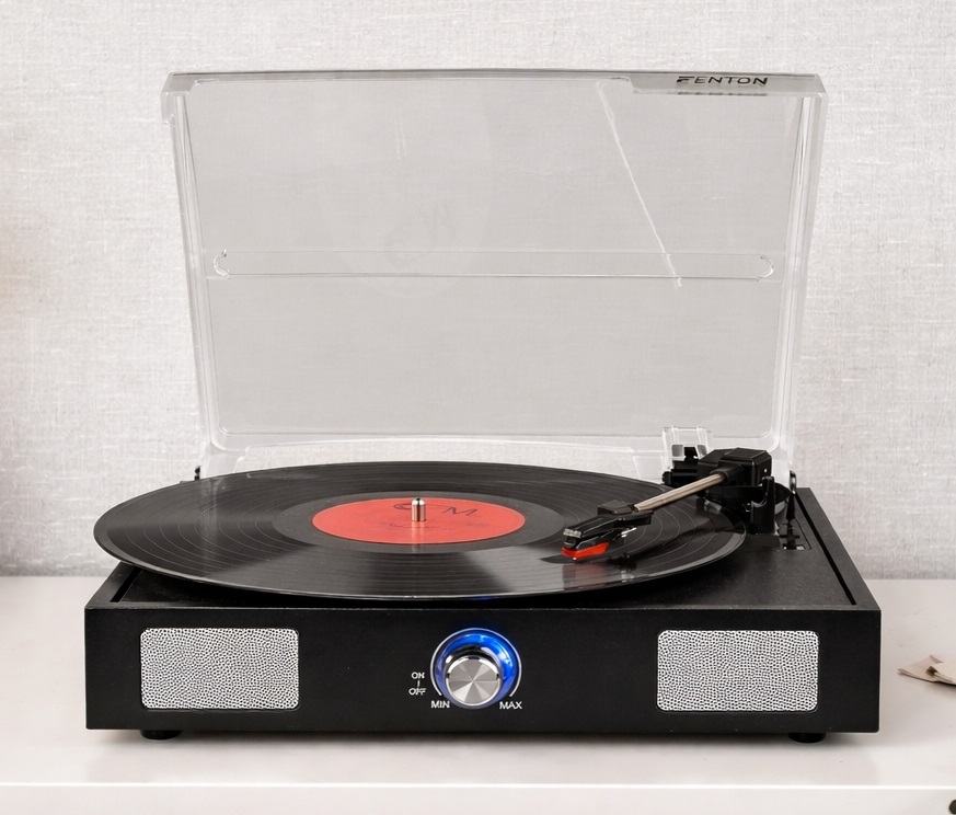 Вініловий програвач Fenton Simple + Тестова платівка Уцінка