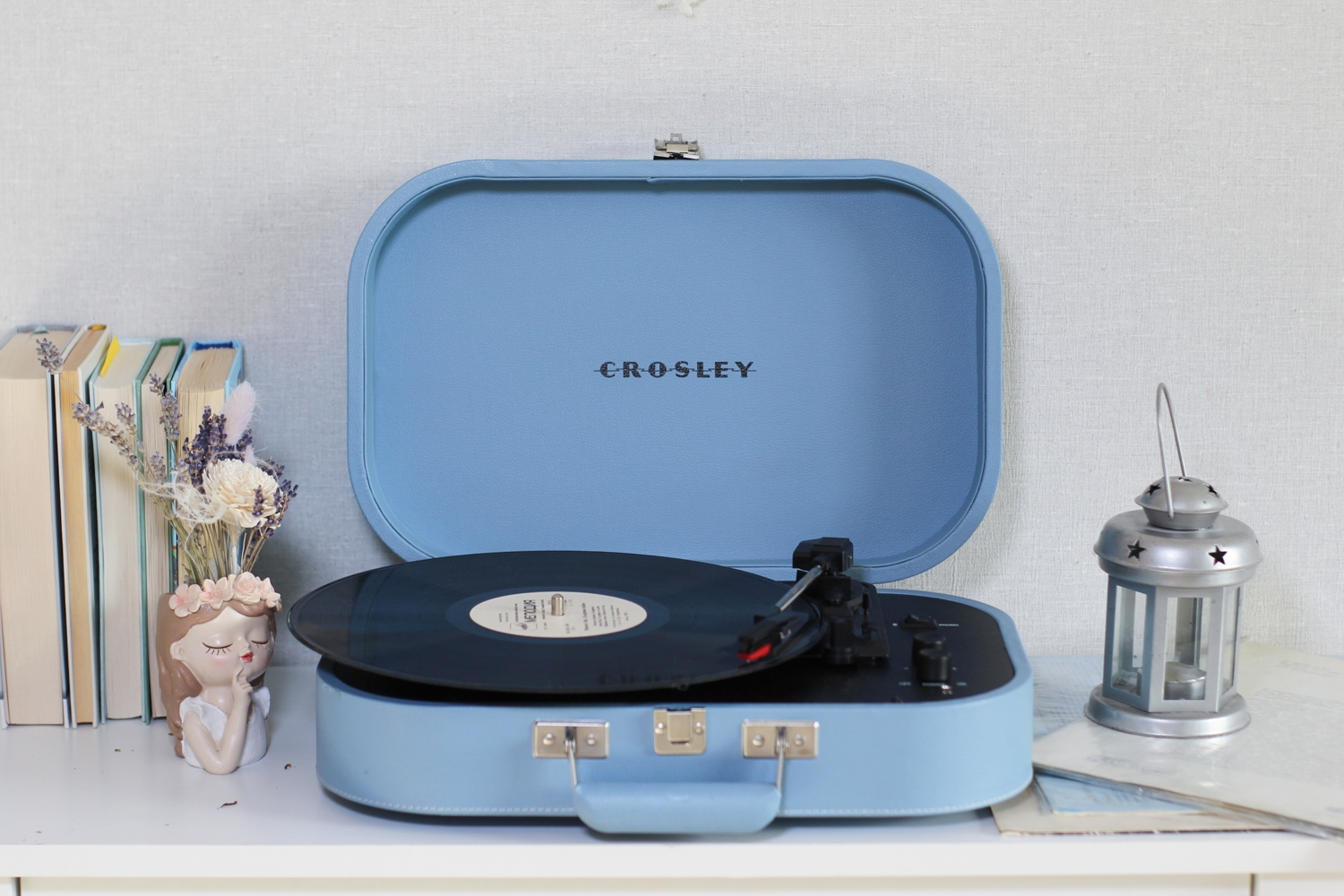 Вініловий програвач Crosley Discovery Glacier Bluetooth - Зображення 5