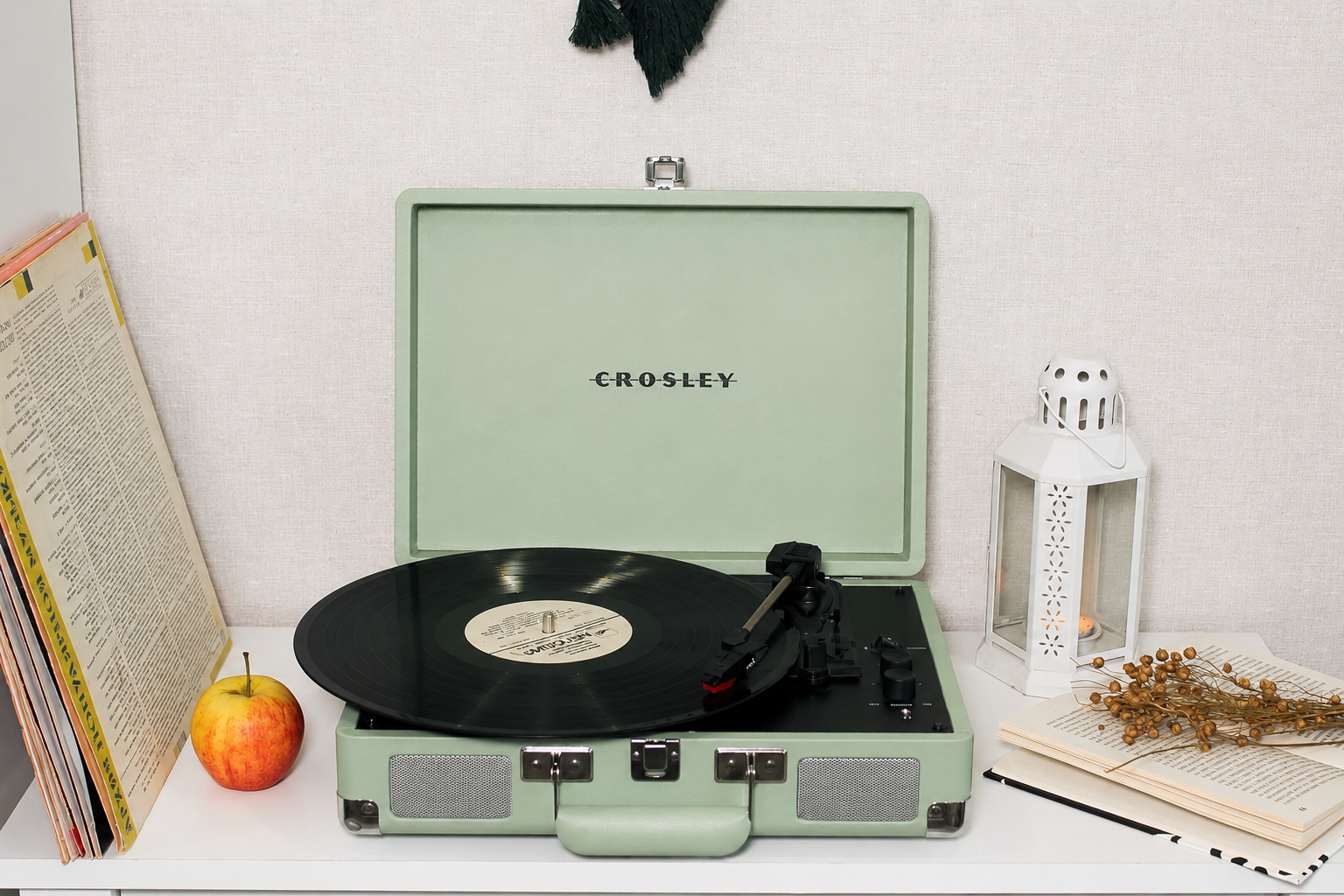 Вініловий програвач Crosley Cruiser Plus Mint Bluetooth Уцінка - Зображення 6