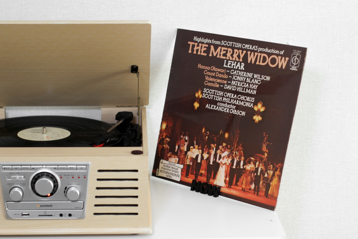 Вініловий програвач Sunstech PXR42cd з CD, FM-радіо, Bluetooth, USB, SD, AUX - Зображення 5