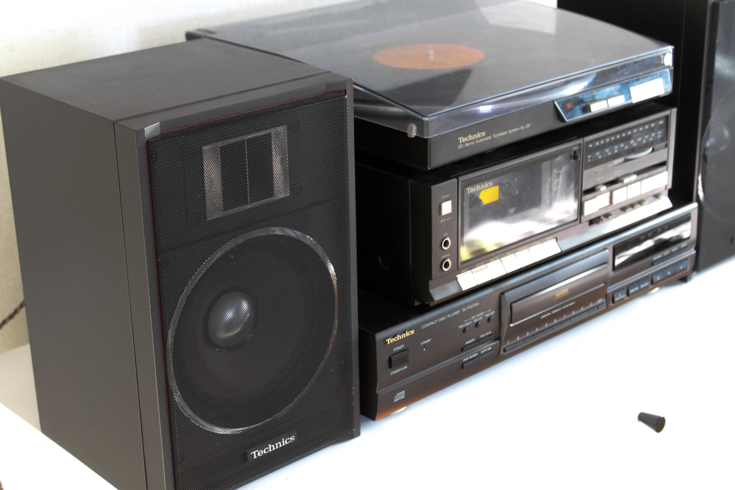 Вініловий програвач автоматичний Technics SL-JS1 +магнітофон, CD підсилювач, фонокоректор, колонки - Зображення 23