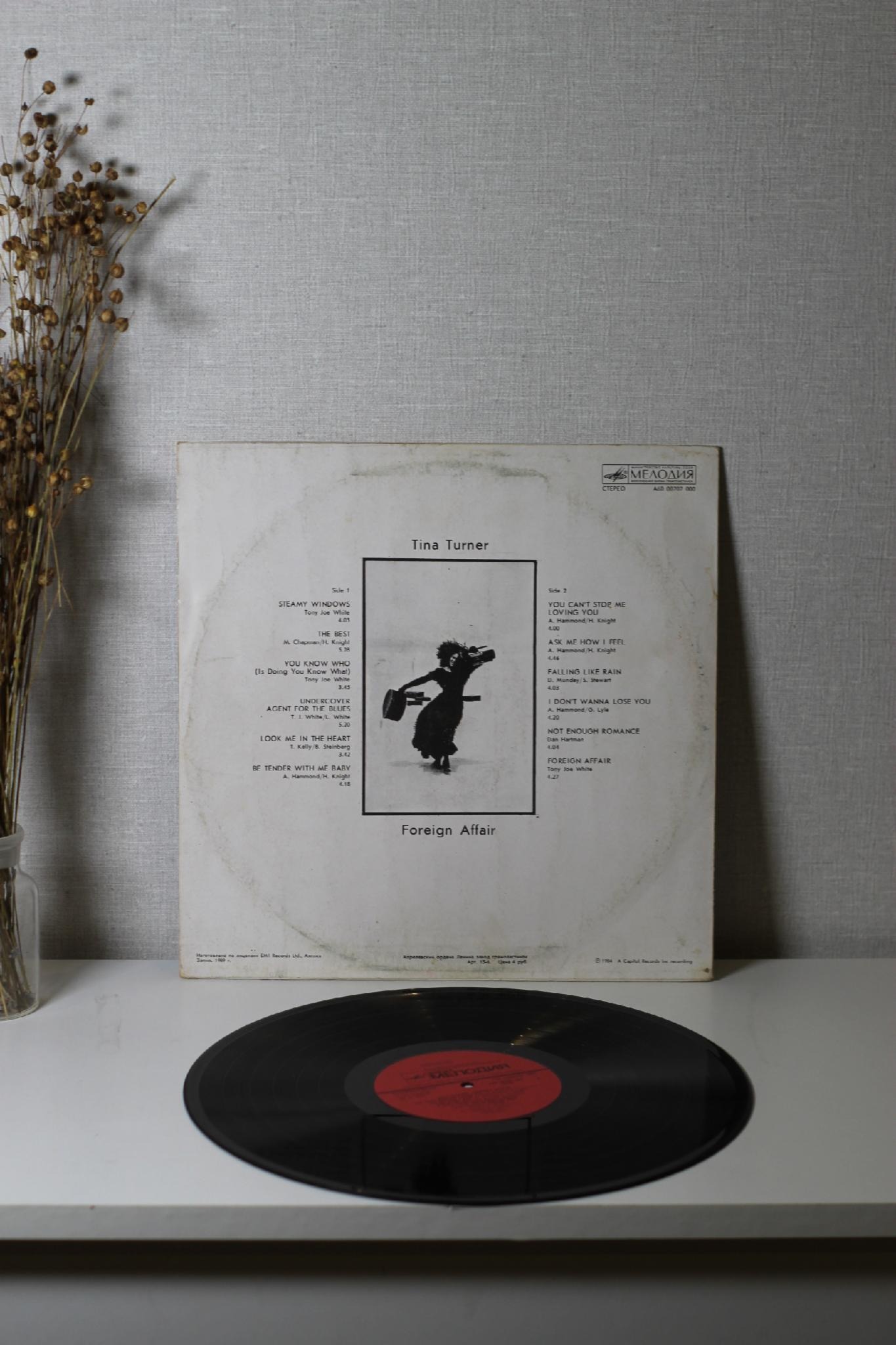 Вінілова платівка Tina Turner - Foreign affair - NM - Зображення 2