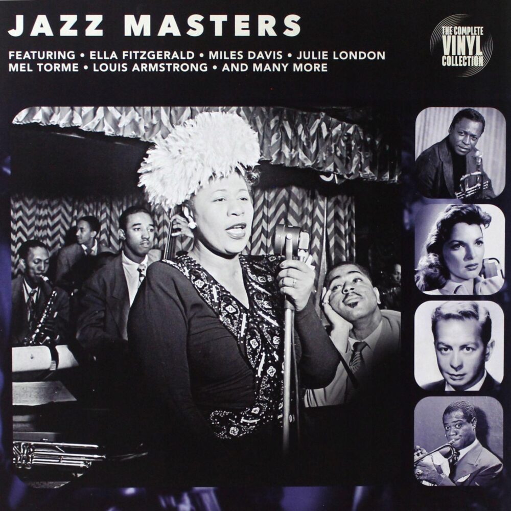 Вінілова платівка Jazz Masters: Ella Fitzgerald, Peggy Lee, Louis Armstrong 12"