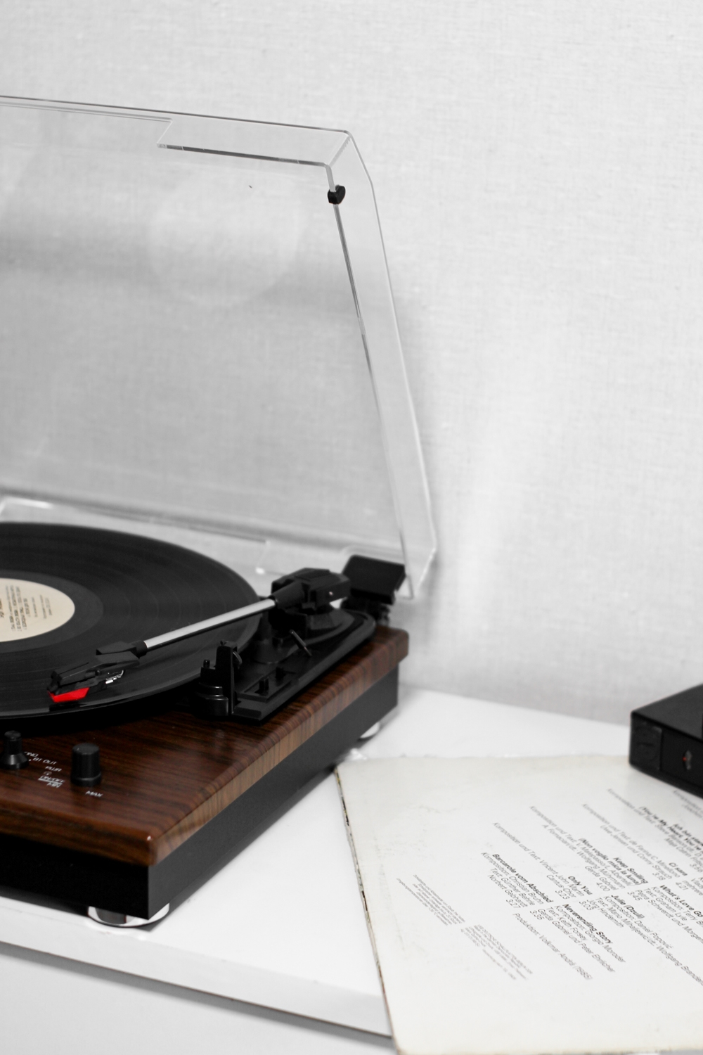 Вініловий програвач Audizio Dark Wood з Bluetooth IN OUT, відтворює всі платівки, колонки вбудовані в дно Уцінка - Зображення 6