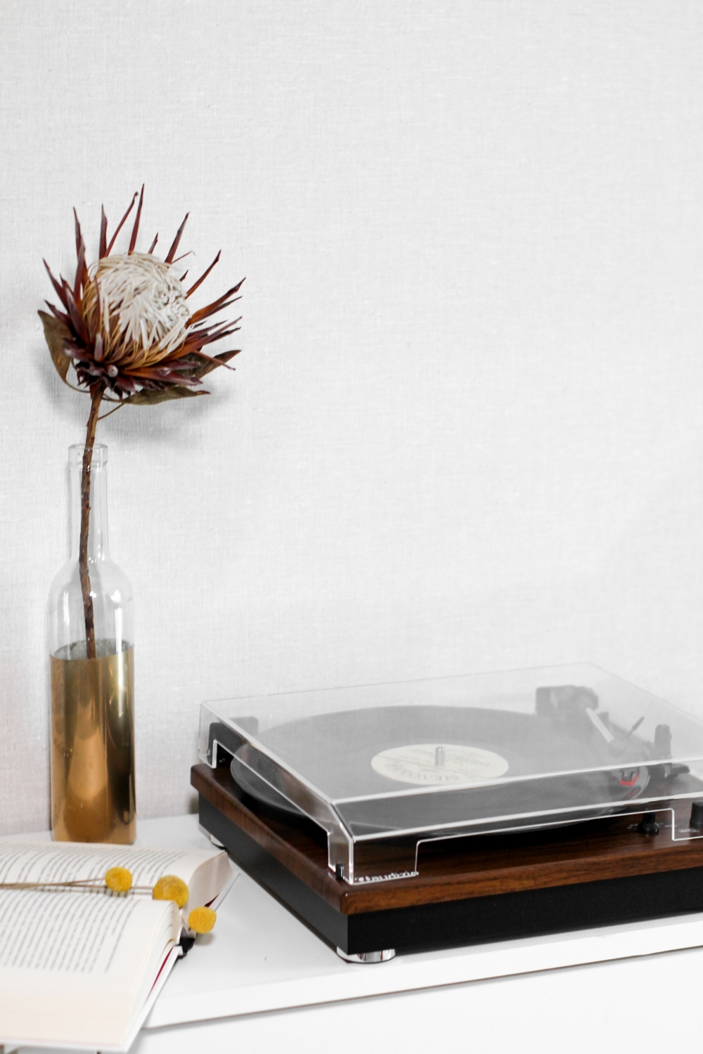 Вініловий програвач Audizio Dark Wood з Bluetooth IN OUT, відтворює всі платівки, колонки вбудовані в дно Уцінка - Зображення 7