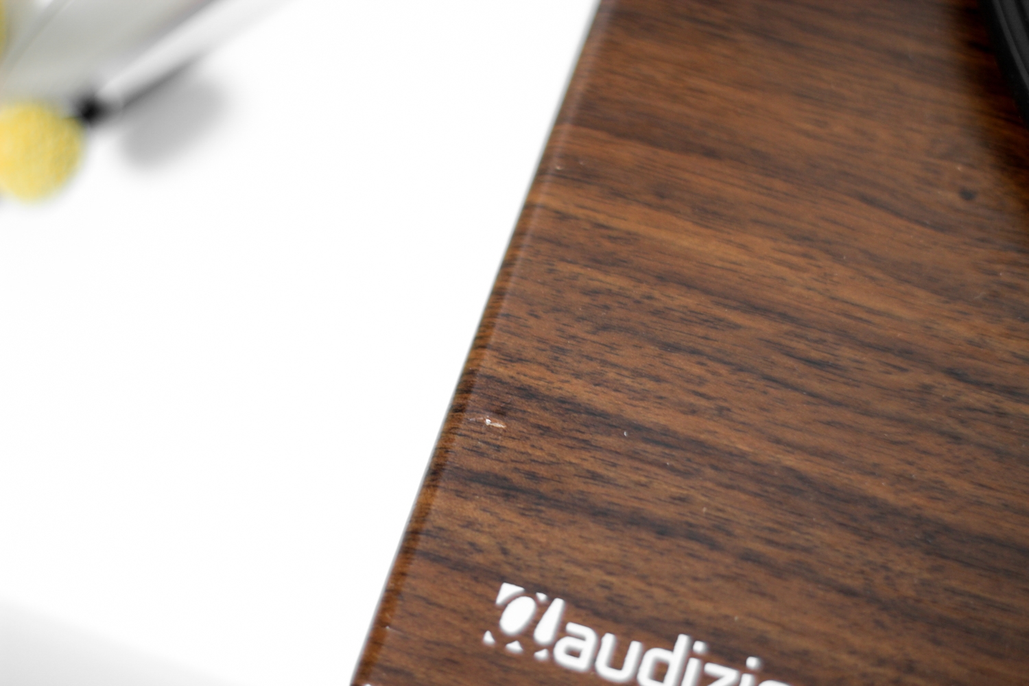 Вініловий програвач Audizio Dark Wood з Bluetooth IN OUT, відтворює всі платівки, колонки вбудовані в дно Уцінка - Зображення 9
