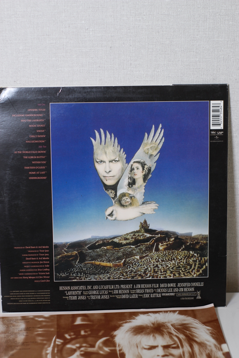 Вінілова платівка Labyrinth and David Bowie - VG - Зображення 3