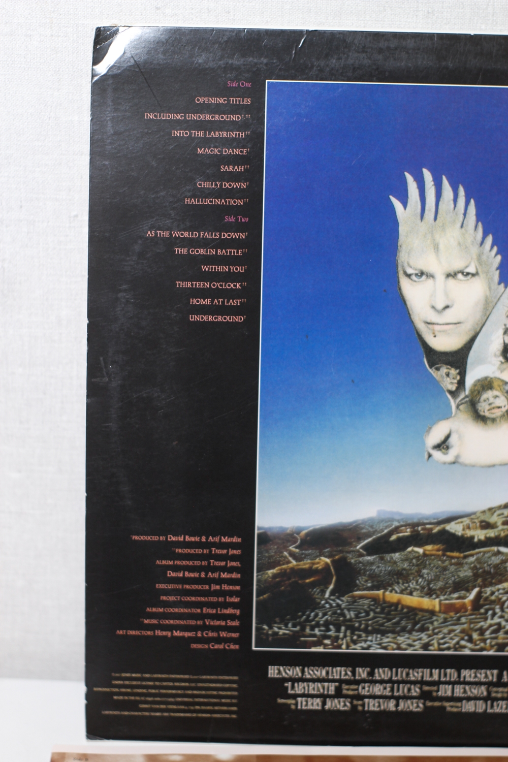 Вінілова платівка Labyrinth and David Bowie - VG - Зображення 4