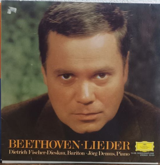 Вінілова платівка Beethoven Lieder Piano класична музика - NM