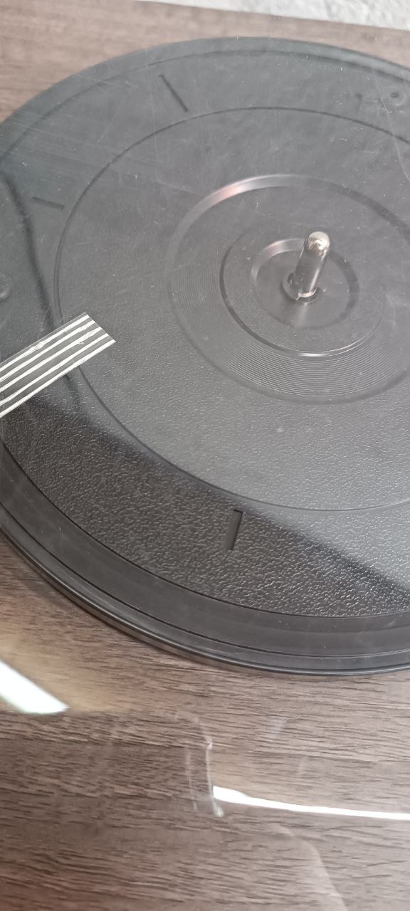 Вініловий програвач Audizio Dark Wood з Bluetooth IN OUT, відтворює всі платівки, колонки вбудовані в дно Уцінка - Зображення 15