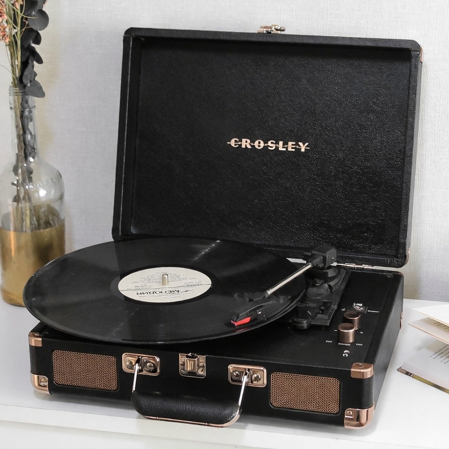 Програвач вініловий Crosley Cruiser Bluetooth Black Уцінка