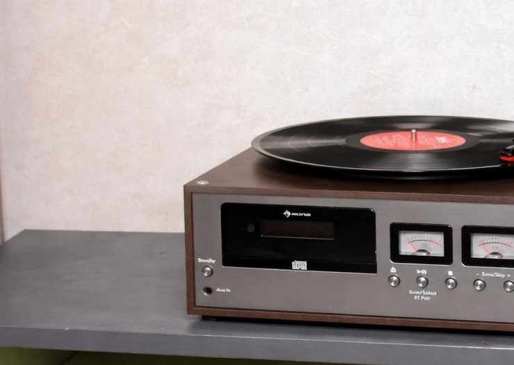 Вініловий програвач Audizio Oxford Bluetooth, FM, USB Wood Уцінка - Зображення 5