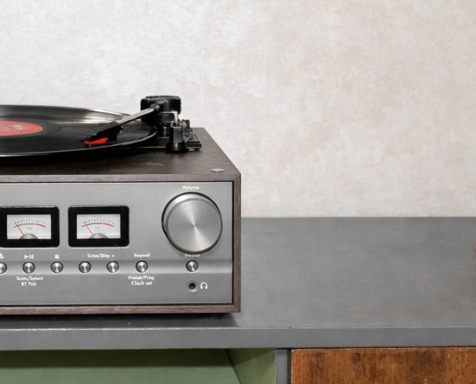 Вініловий програвач Audizio Oxford Bluetooth, FM, USB Wood Уцінка - Зображення 4