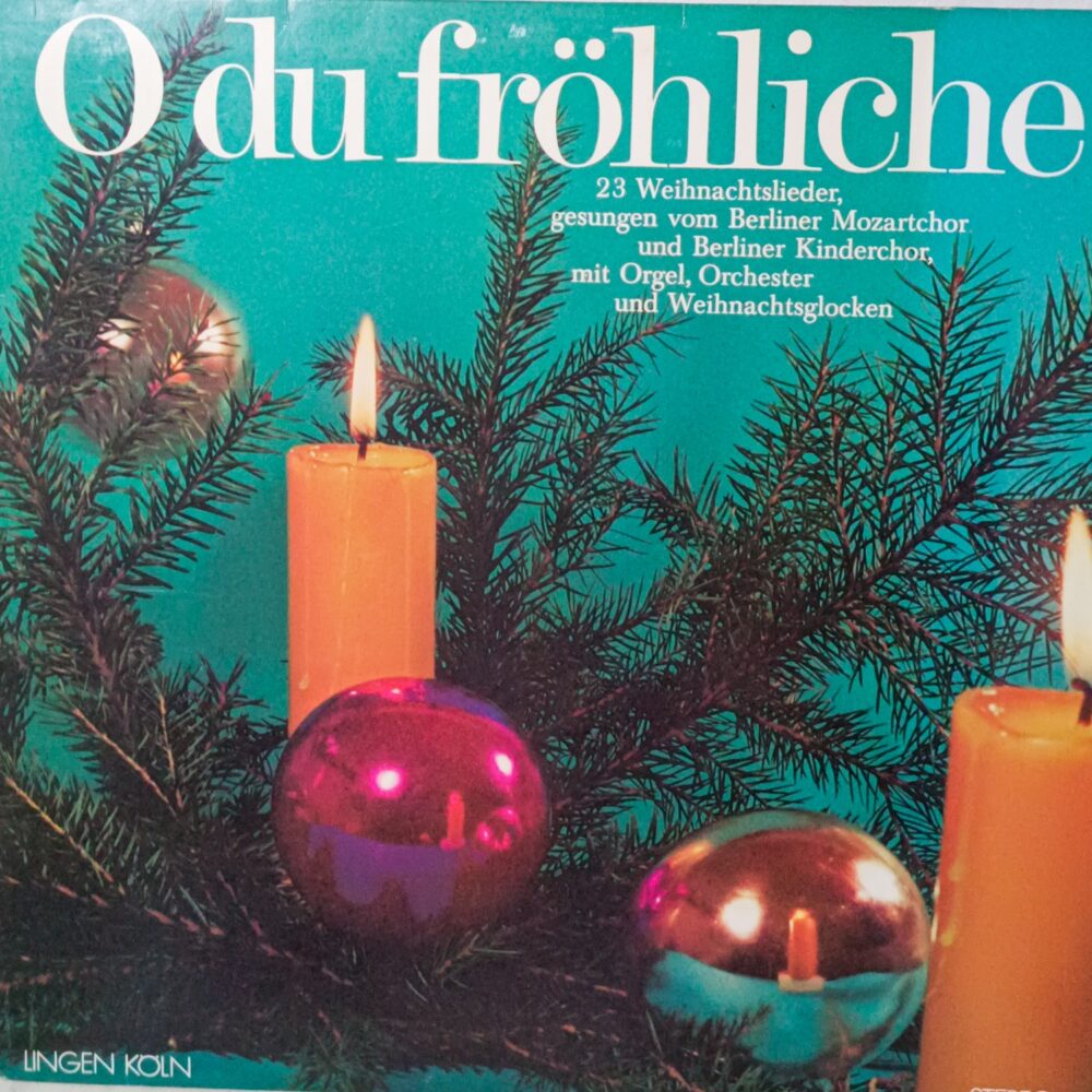 Вінілова платівка Різдвяна O du fröhliche - Silent night - Christmas EX (різдвяне, хор, німецькою)