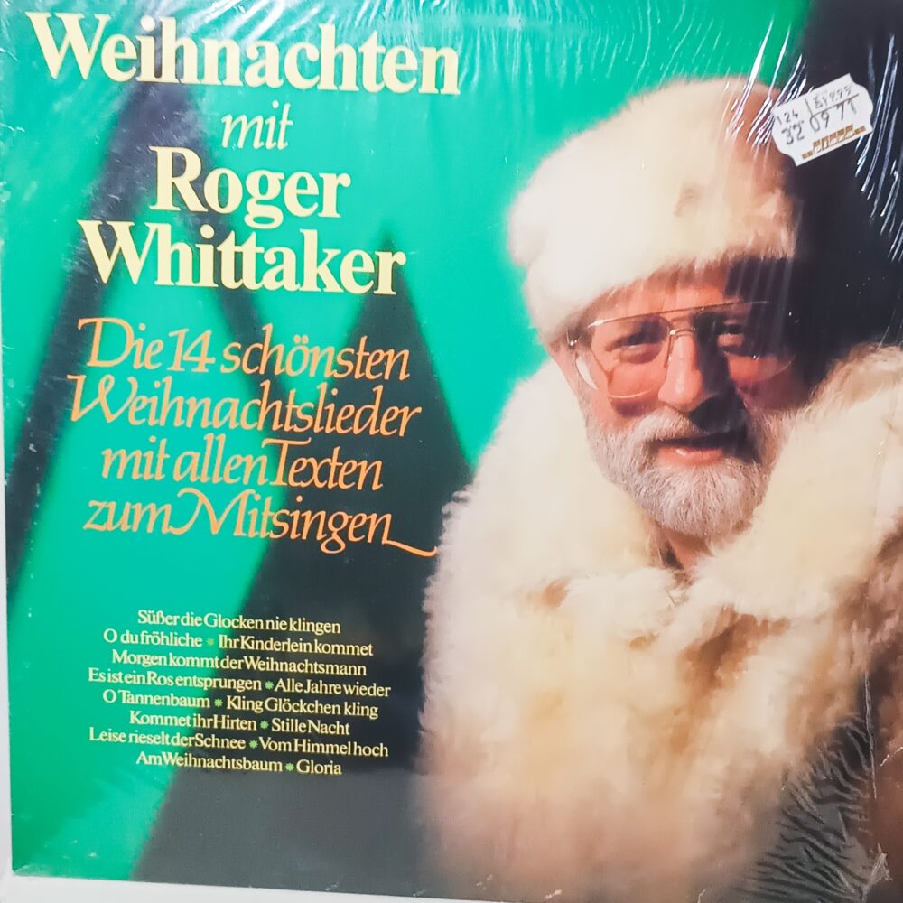 Вінілова платівка Різдвяна Weihnachten mit Roger Whittaker - Silent night - Christmas NM (різдвяне, німецькою)
