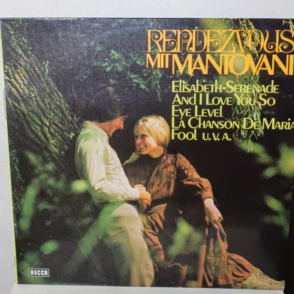 Вінілова платівка Rendezvous mit Mantovani - And I Love You So збірник романтичних мелодій EX