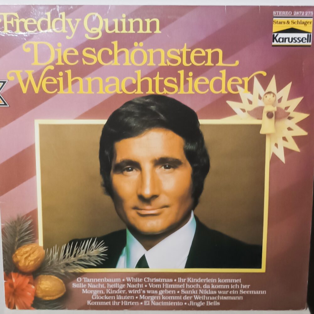 Вінілова платівка Christmas Freddy Quinn – Die schönsten Weihnachtslieder - NM (різдвяне, німецькою)