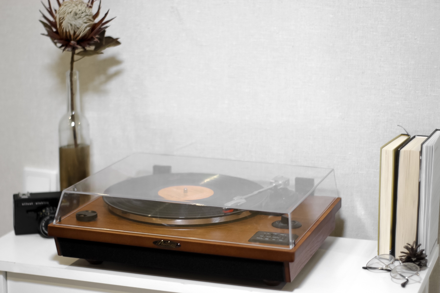 Вініловий програвач Shuman Wood Bluetooth IN, колонки вбудовані Уцінка - Зображення 9