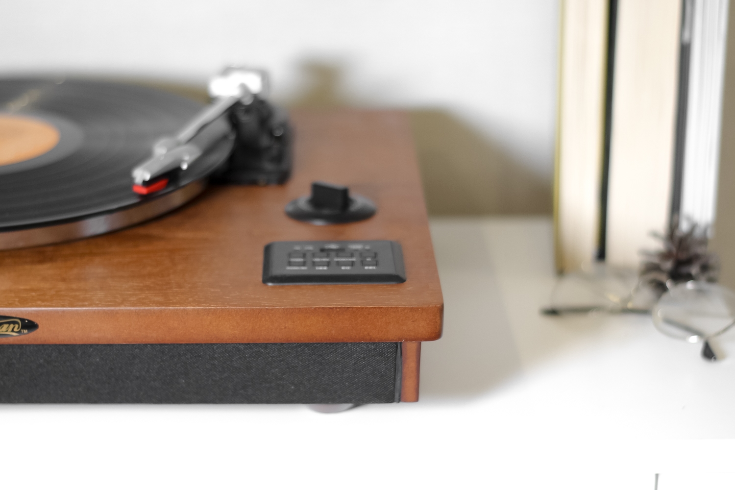 Вініловий програвач Shuman Wood Bluetooth IN, колонки вбудовані Уцінка - Зображення 10