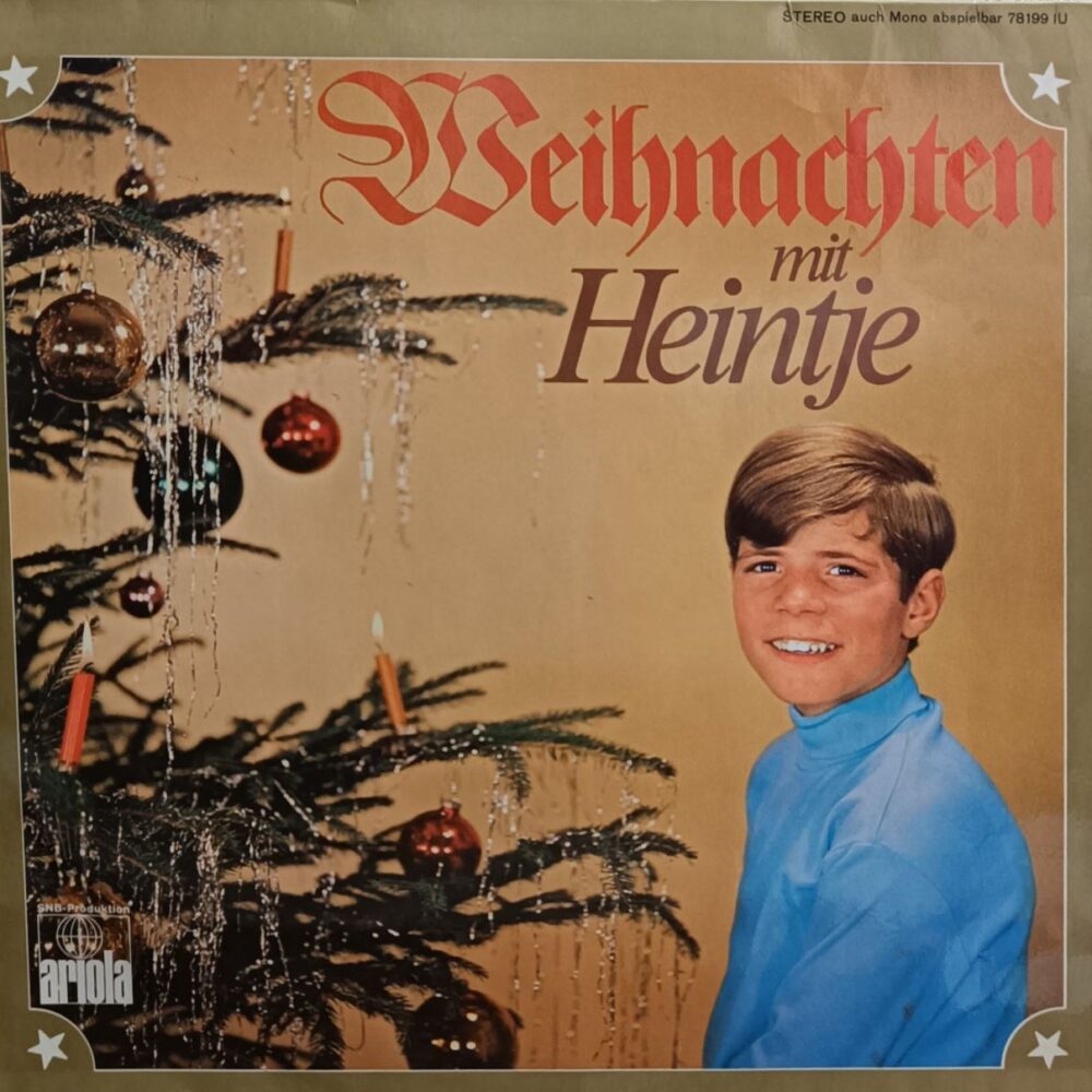 Вінілова платівка Christmas Heintje – Weihnachten mit Heintje - Silent night - VG (різдвяне, німецькою)