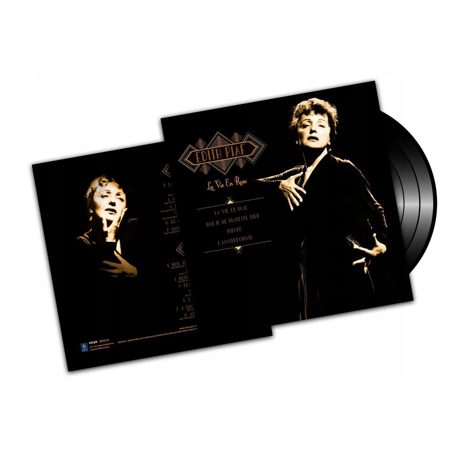 Вінілова платівка культової французької музики Edith Piaf: La Vie En Rose, 12", французький шансон Едіт Піаф - Зображення 2