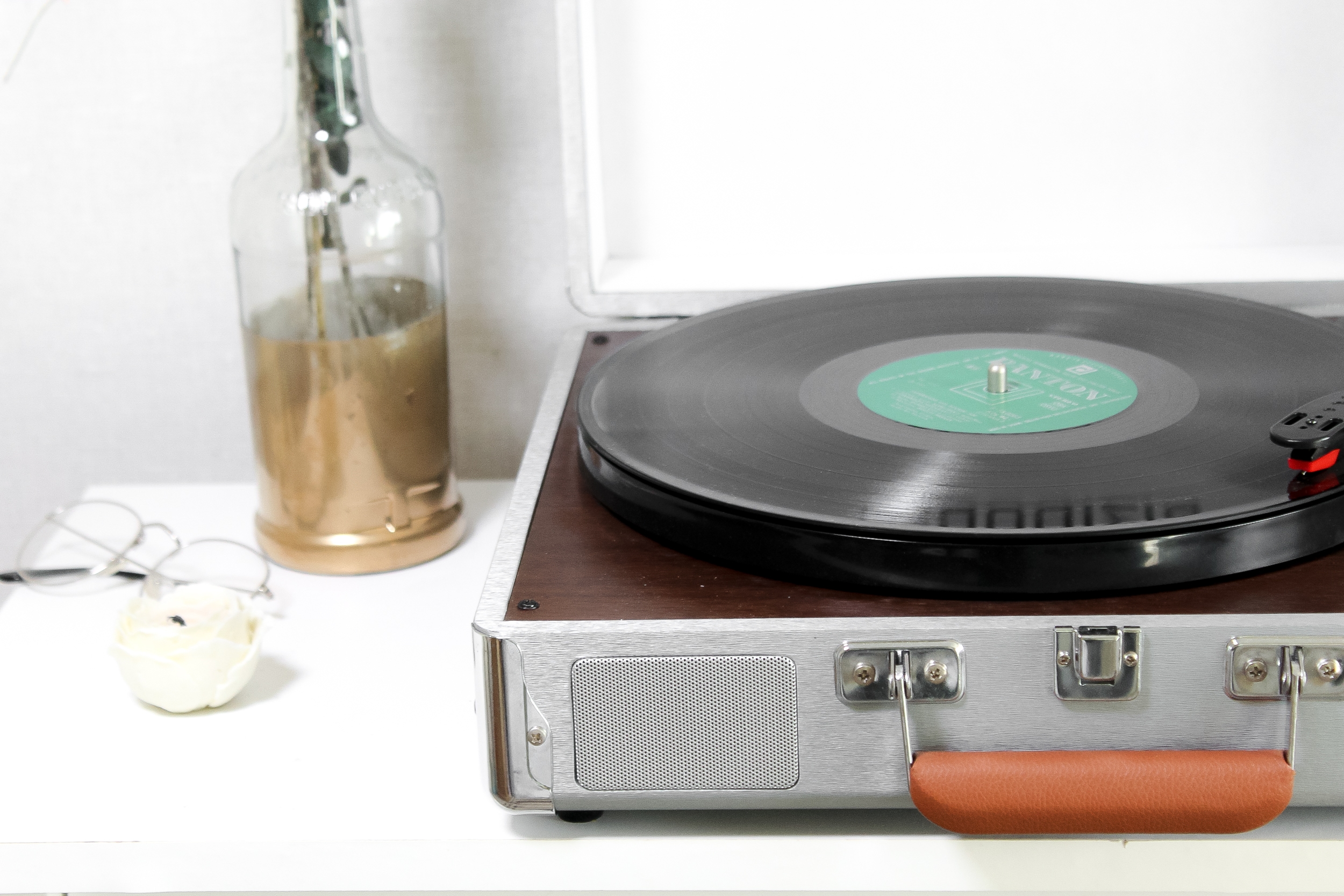 Вініловий програвач Audizio Billy Bob Silver з Bluetooth Уцінка - Зображення 19