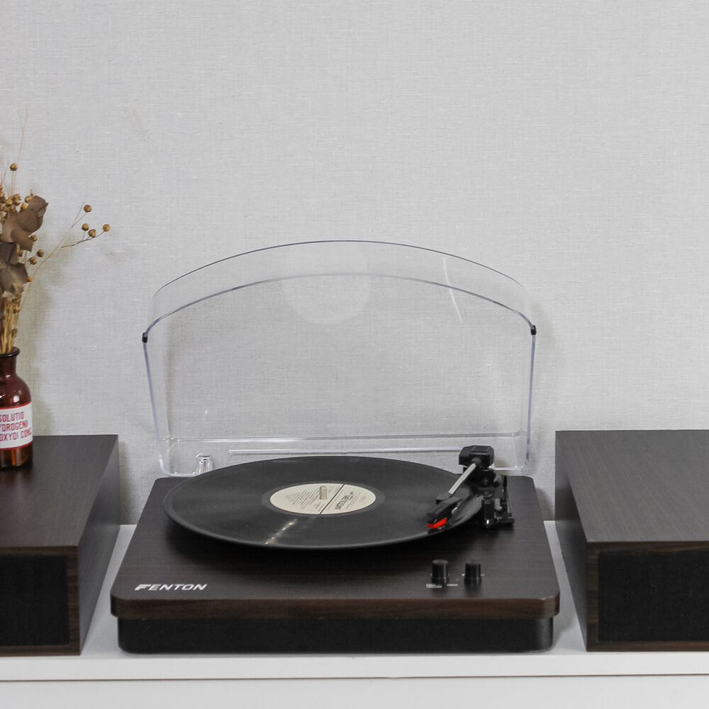 Вініловий програвач Fenton TT Classic Rp168dv Wood з Bluetooth (колонки в комплекті) Уцінка