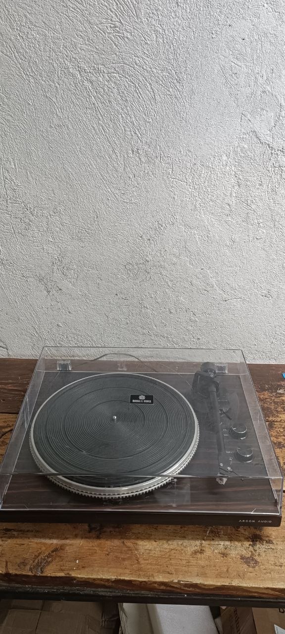 Вініловий програвач Argon Audio TT MK2 Wood, голка Audio-Technica, важкий диск, противага тонарма Уцінка - Зображення 18