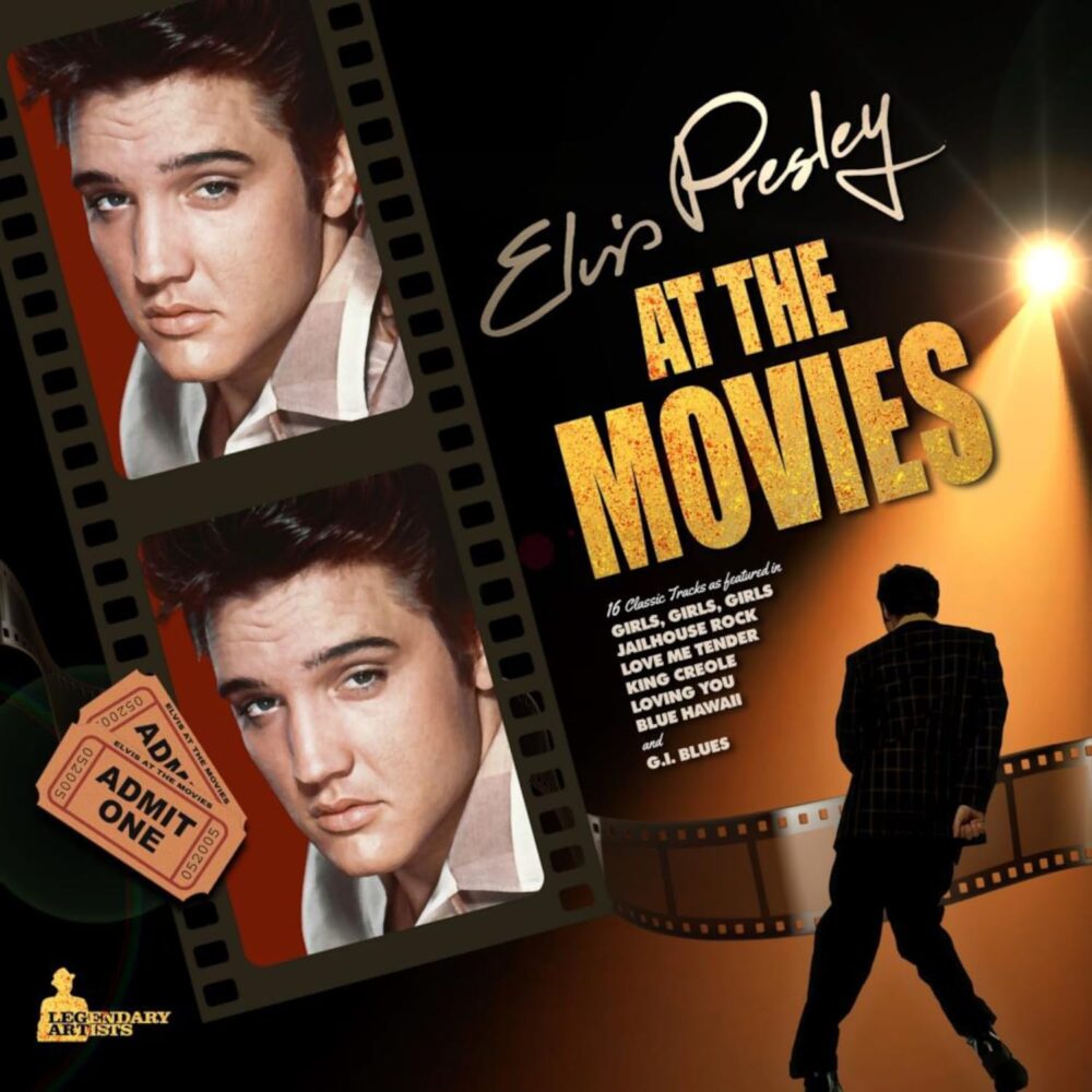 Вінілова платівка Elvis Presley – At The Movies, хіти рок-н-рол з культових кінофільмів Елвіс Престлі