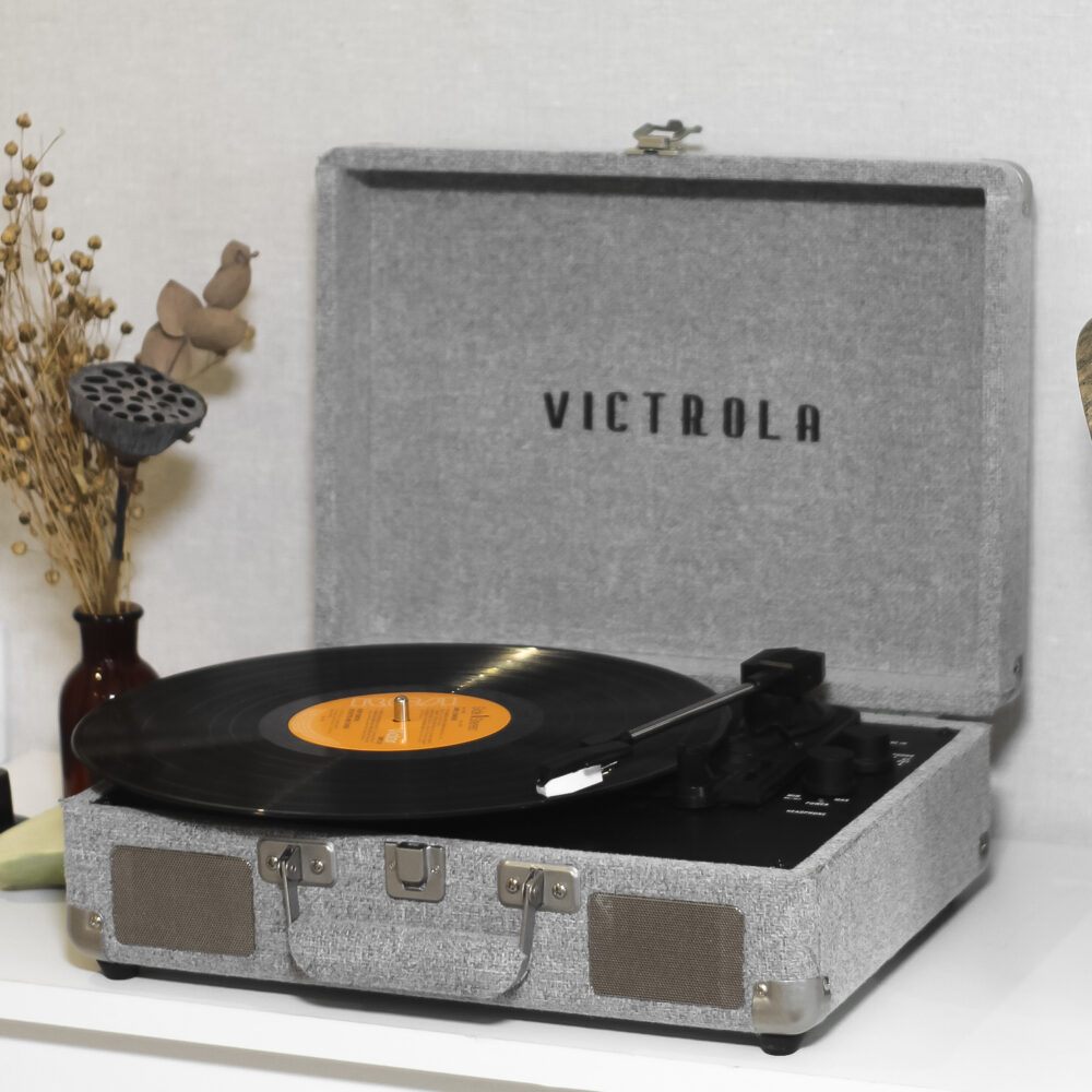 Вініловий програвач для вінілу Victorola Grey