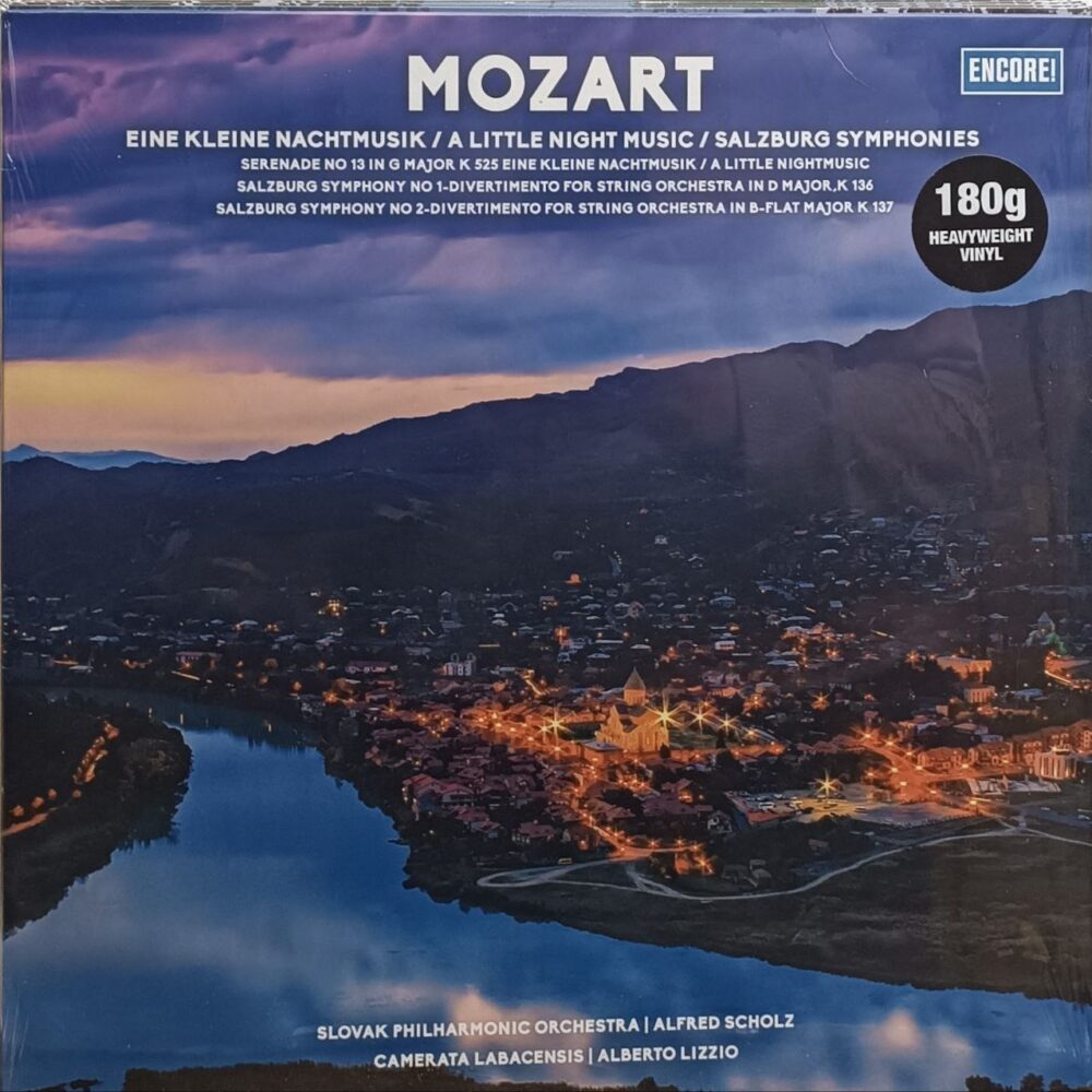 Вінілова платівка класичної музики Wolfgang Amadeus Mozart – Eine kleine Nachtmusik / Salzburg Symphonies (180g Vinyl LP), Моцарт