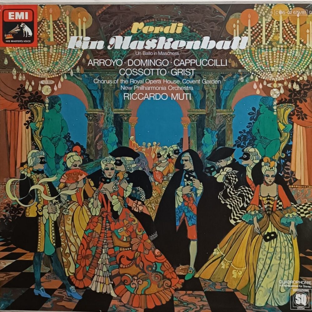 Вінілова платівка Giuseppe Verdi – Ein Maskenball / Un Ballo in Maschera (Box Set, 3 платівки в наборі) - NM