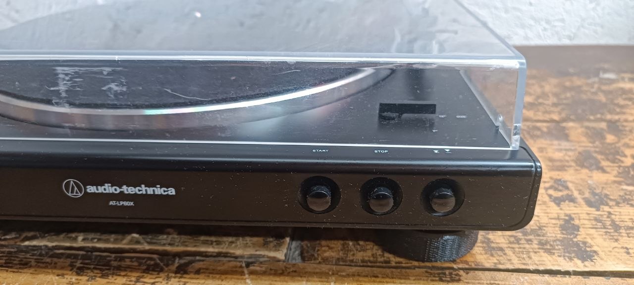 Вініловий програвач Вініловий програвач Audio-Technica AT-LP60x, автоматичний Уцінка - Зображення 8