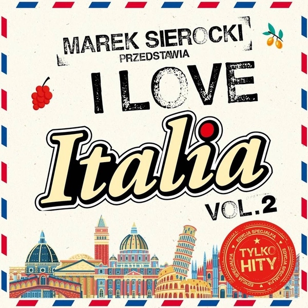 Вінілова платівка I Love Italia Vol. 2, збірник італійських хітів