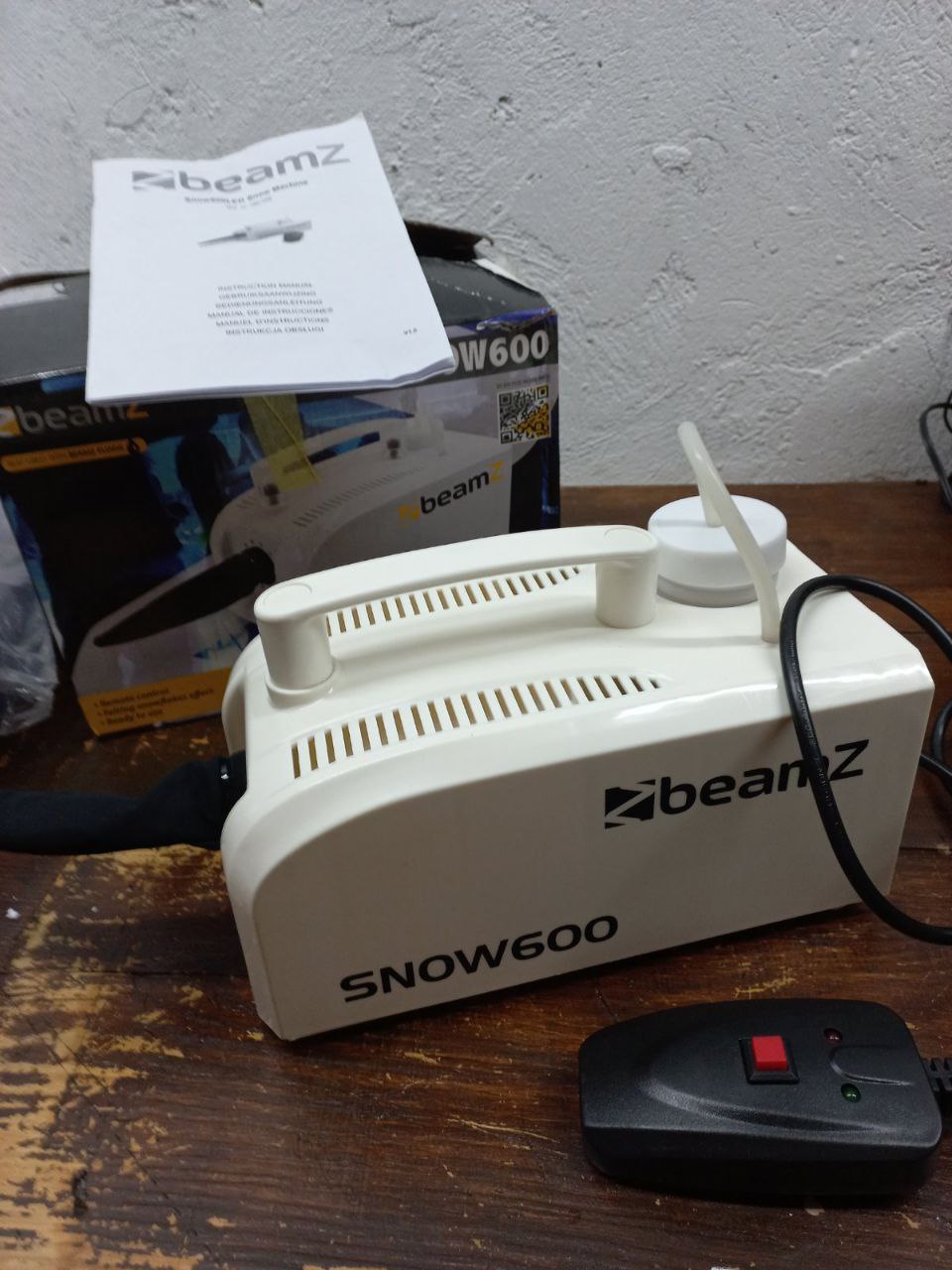 Генератор снігу Beamz Rage 600w (вживаний) - Зображення 5