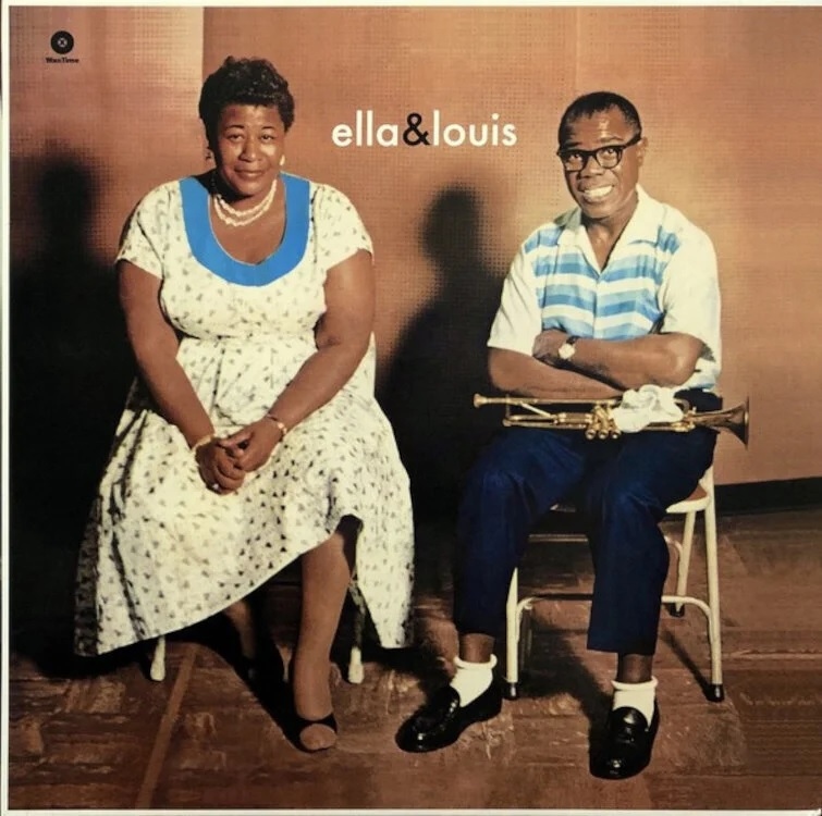 Вінілова платівка Ella Fitzgerald & Louis Armstrong - Ella & Louis, Елла Фітцджеральд, Луї Армстронг пластинка джазова вініл