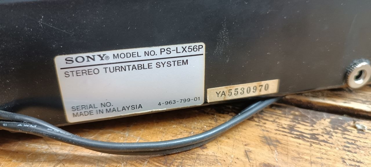 Програвач вініловий Sony PS-LX56P напівавтоматичний Уцінка - Зображення 5