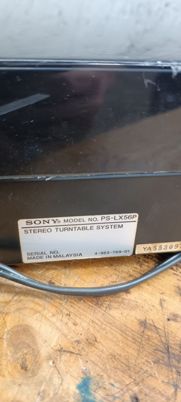 Програвач вініловий Sony PS-LX56P напівавтоматичний Уцінка - Зображення 7