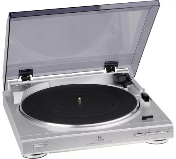 Вініловий програвач Dual DT 200 USB Silver, автоматичний | Outlet - Зображення 7