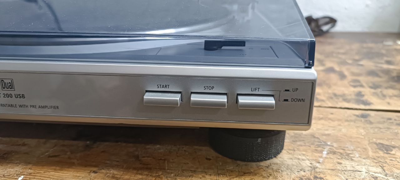 Вініловий програвач Dual DT 200 USB Silver, автоматичний | Outlet - Зображення 10