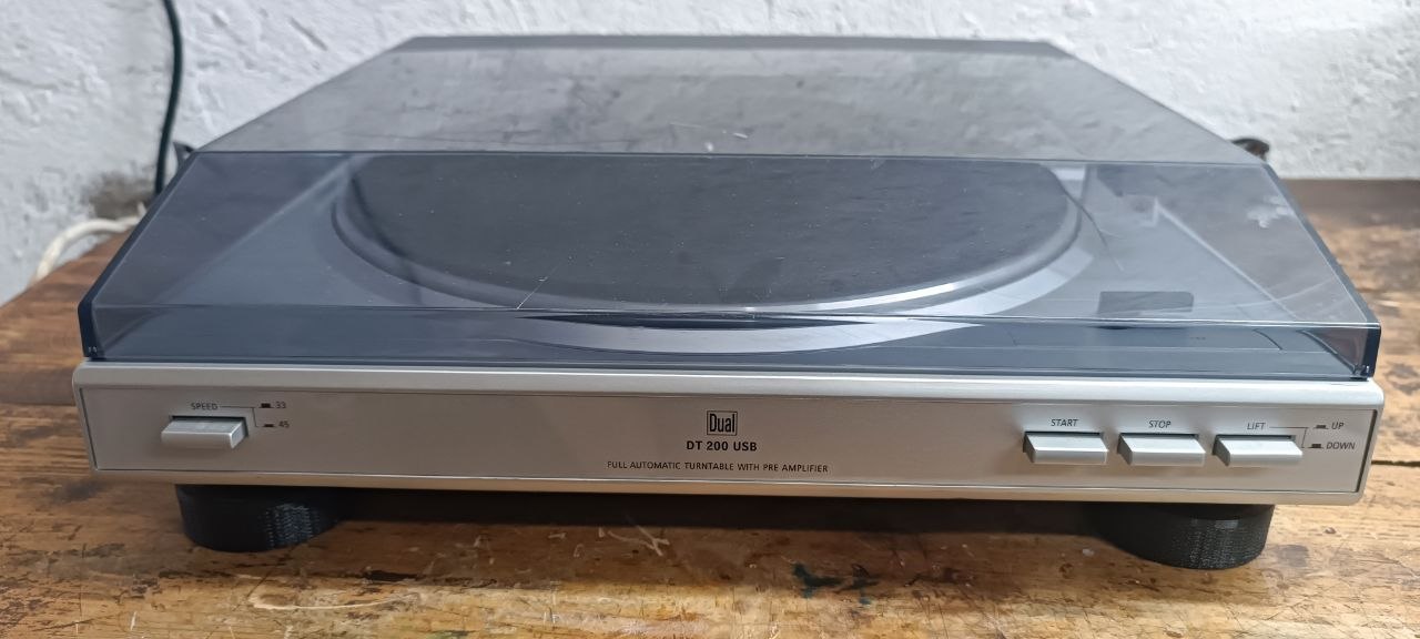 Вініловий програвач Dual DT 200 USB Silver, автоматичний | Outlet - Зображення 14
