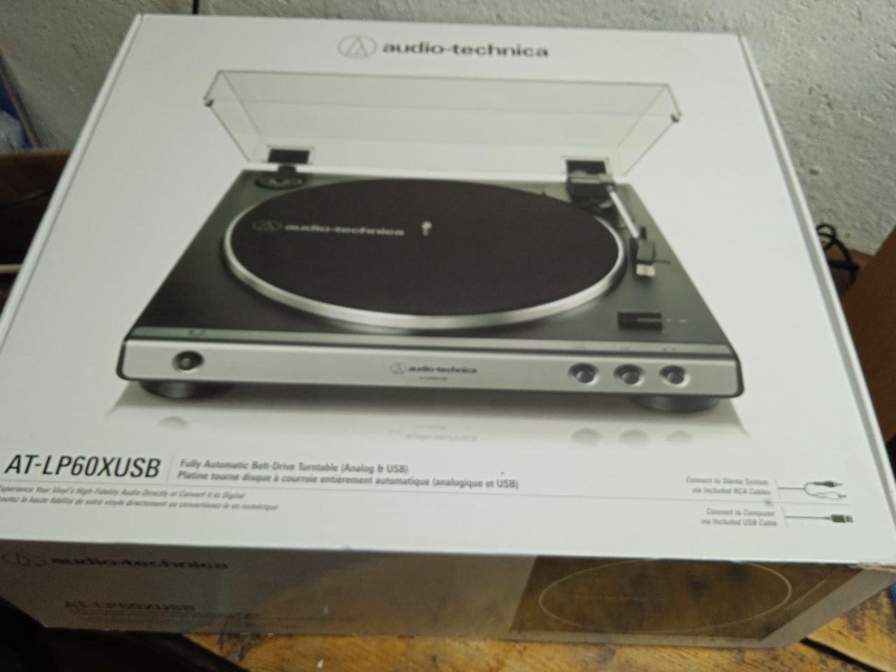 Вініловий програвач Audio-Technica AT-LP60X-USB , автоматичний | Outlet - Зображення 12