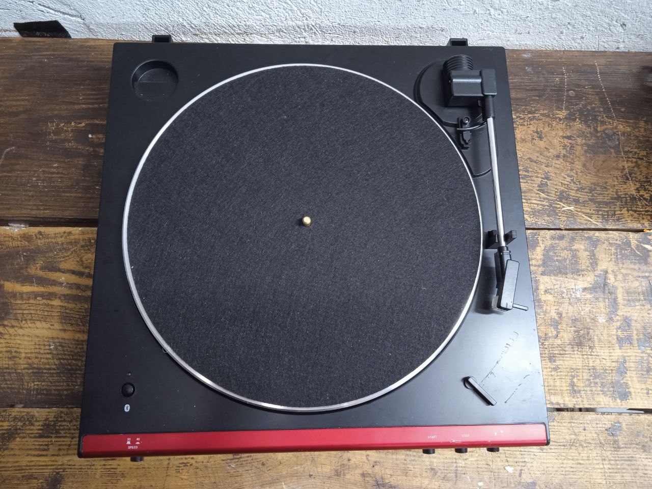 Вініловий програвач Audio-Technica AT-LP60X Red з Bluetooth , автоматичний | Outlet - Зображення 4