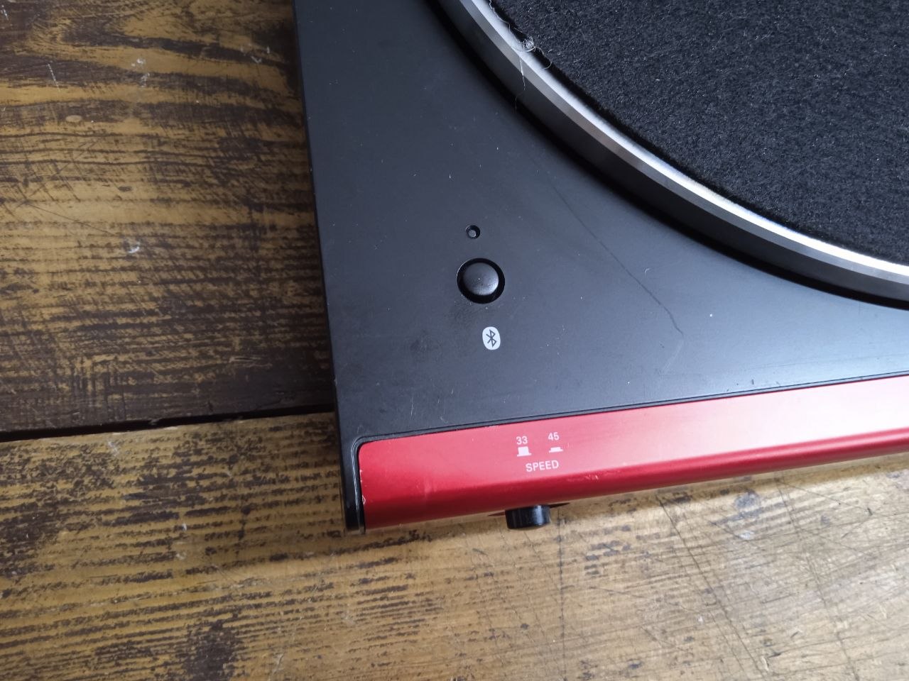 Вініловий програвач Audio-Technica AT-LP60X Red з Bluetooth , автоматичний | Outlet - Зображення 5
