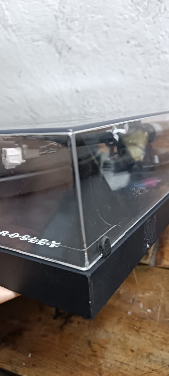 Вініловий програвач Crosley C6 Black з Bluetooth, вбудовані фонокоректор, противага тонарма | Outlet - Зображення 3